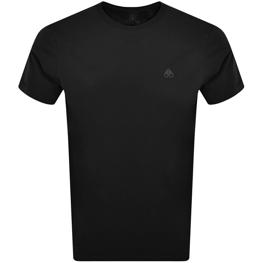 Shop Moose Knuckles Satellite T Shirt Black