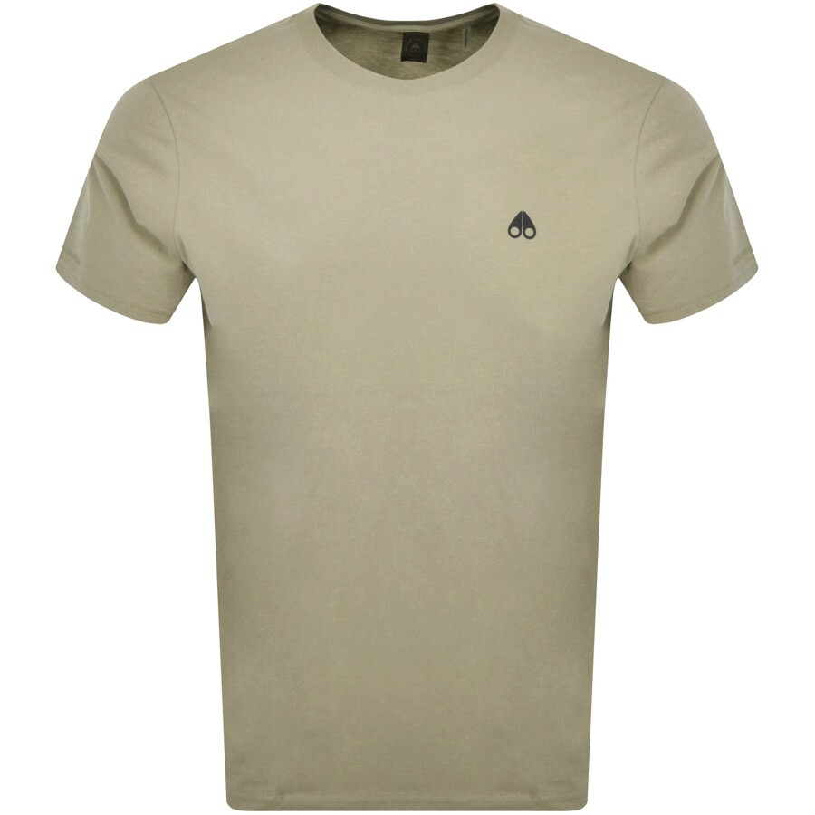 Moose Knuckles Satellite Cotton T-shirt In Green