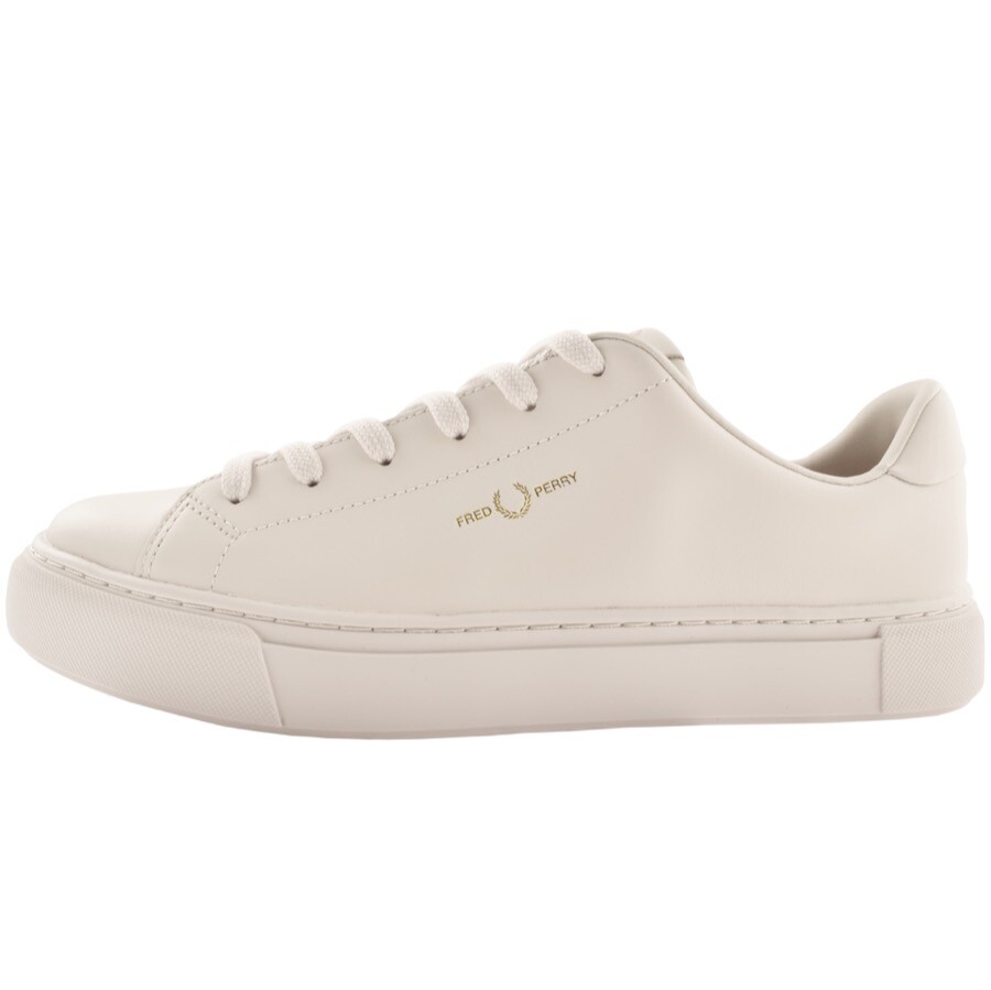 Fred Perry B71 Leather Trainers White