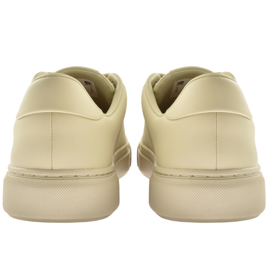 Shop Fred Perry B71 Leather Trainers Cream