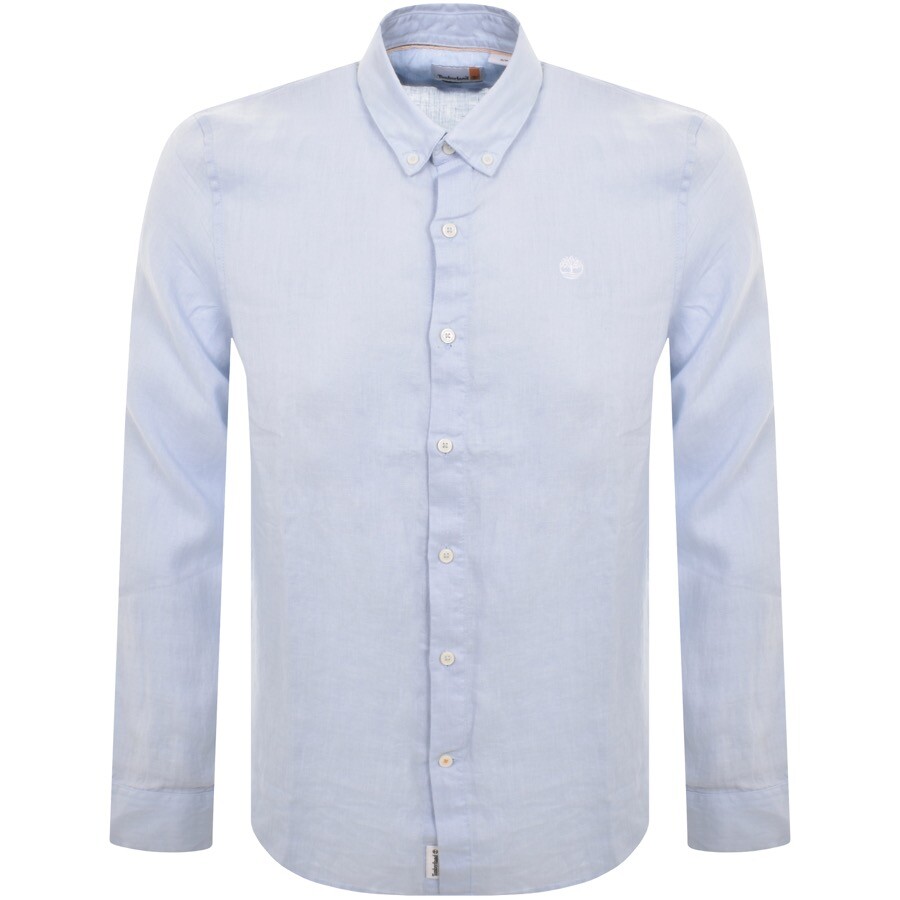 Timberland Mill Brook Linen Shirt Blue