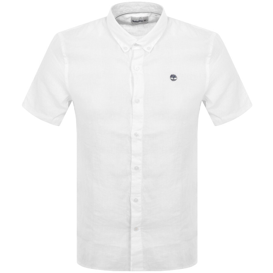 Timberland Mill River Linen Slim Fit Shirt White