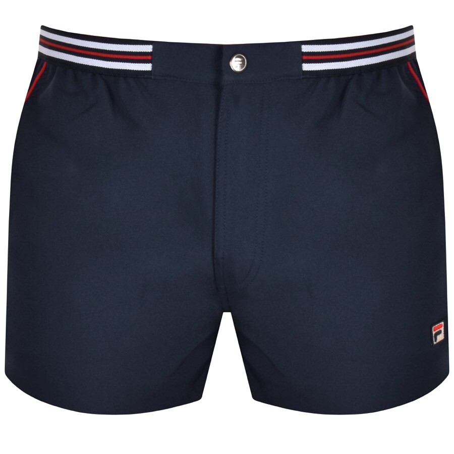 Shop Fila Vintage Hightide 4 Shorts Navy