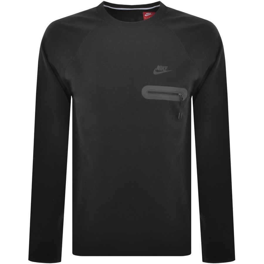 NIKE NIKE TECH SWEATSHIRT BLACK