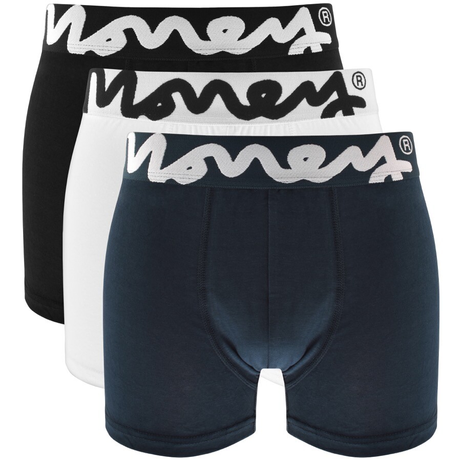 Money Clothing Money 3 Pack Chop Trunks White