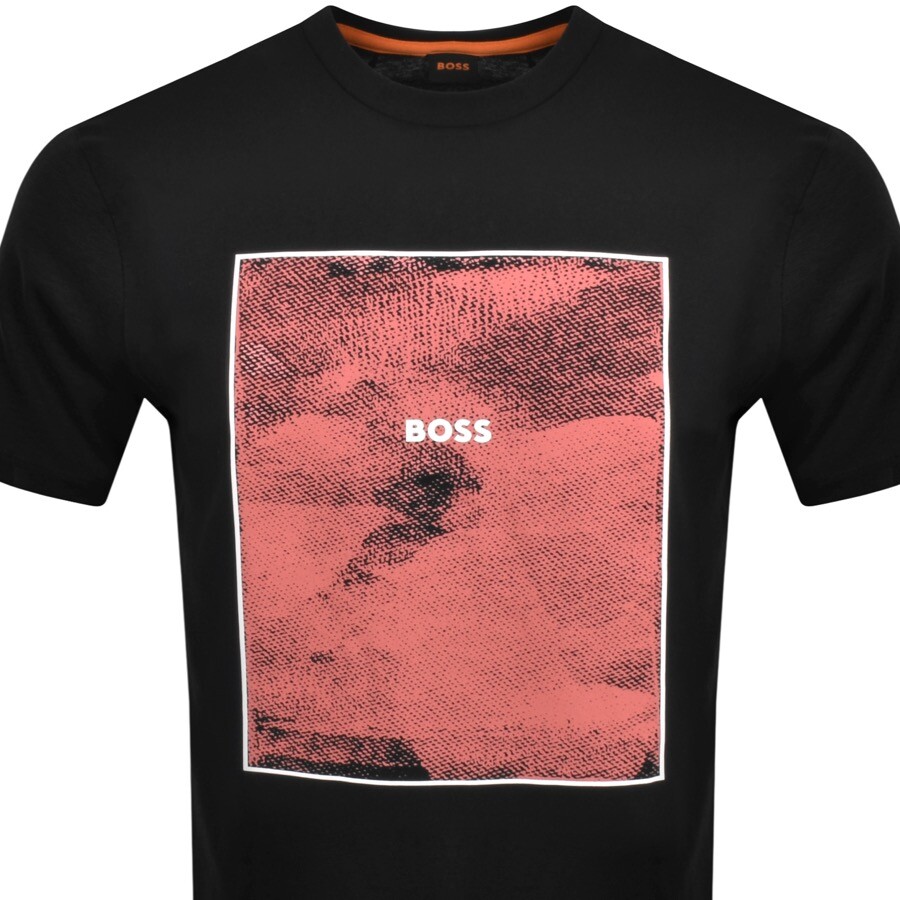 Shop Boss Casual Boss Tekalt Logo T Shirt Black