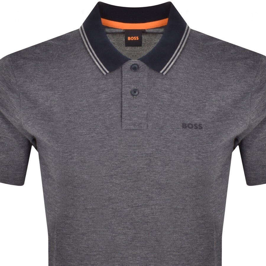 Shop Boss Casual Boss Oxford New Polo Navy