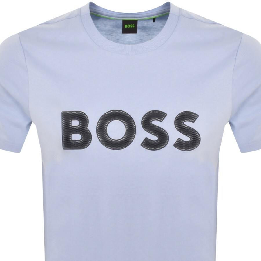 Shop Boss Athleisure Boss Tee 1 T Shirt Blue