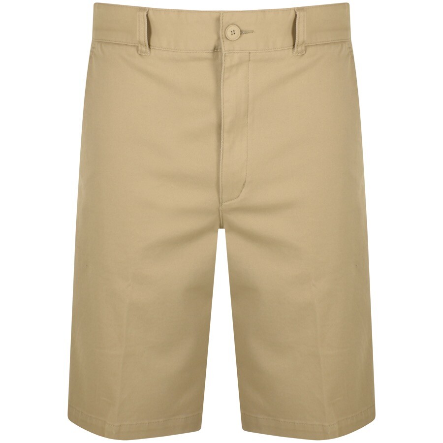 Shop Hugo Blue Dante242 Shorts Beige