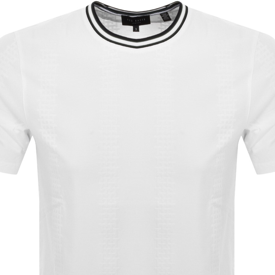 Shop Ted Baker Rousel Slim Fit T Shirt White