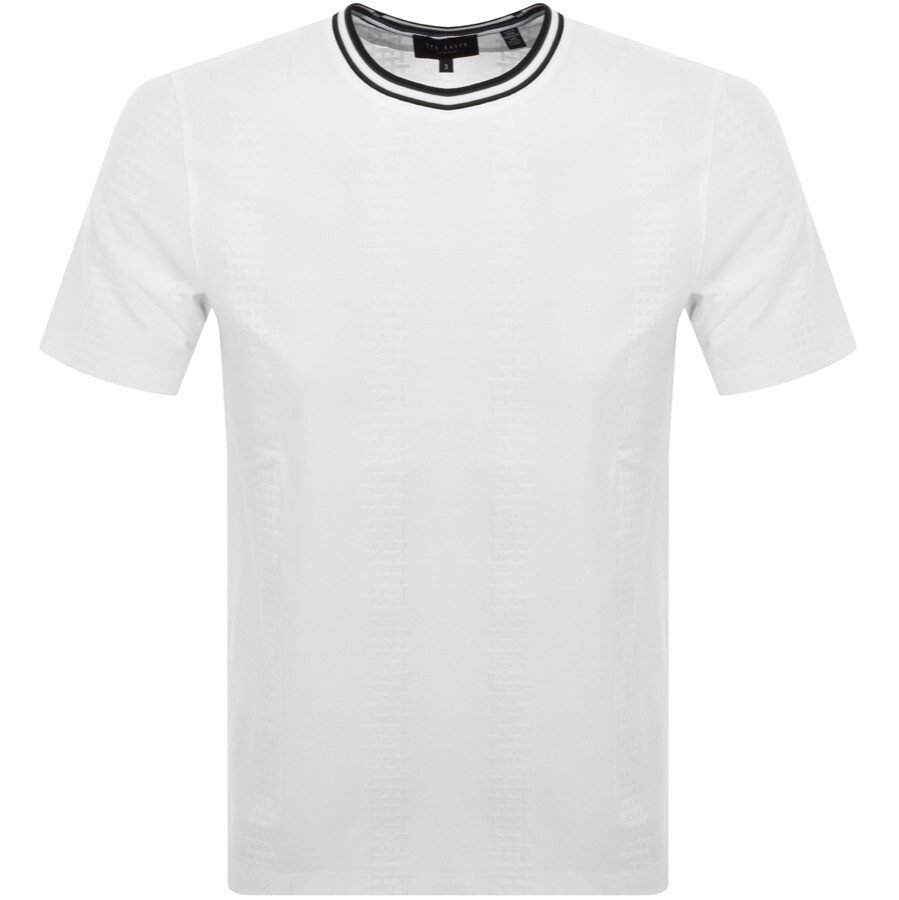 Shop Ted Baker Rousel Slim Fit T Shirt White