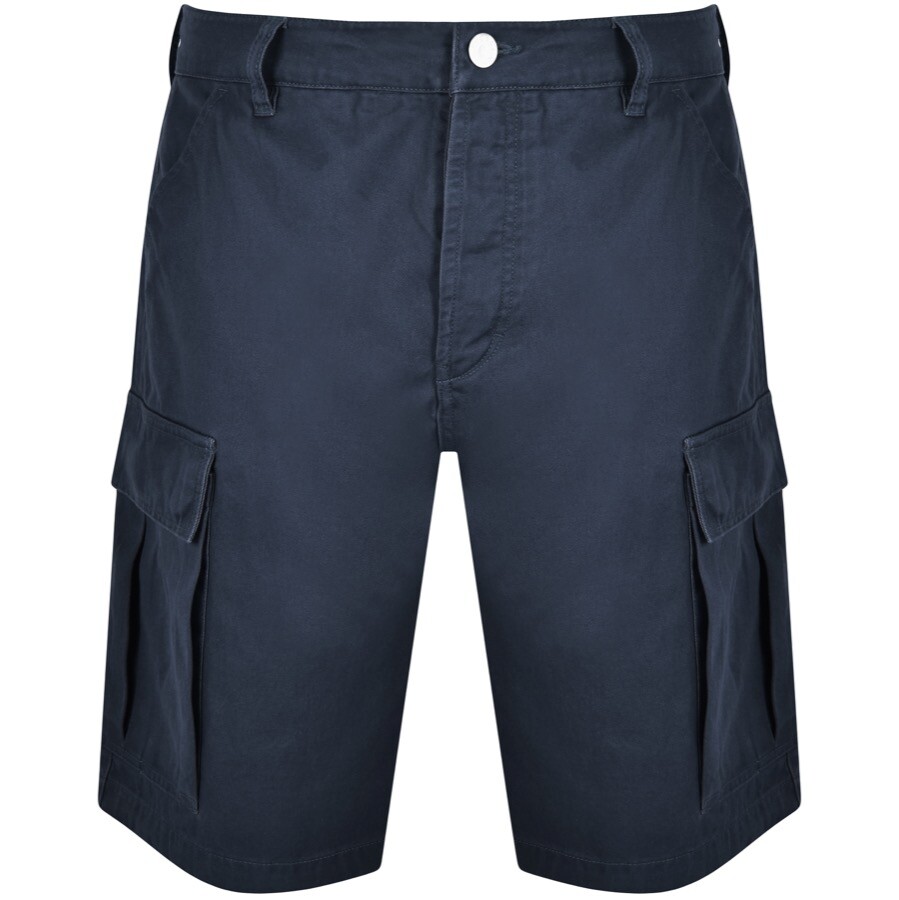 Shop Pretty Green City Shorts Navy