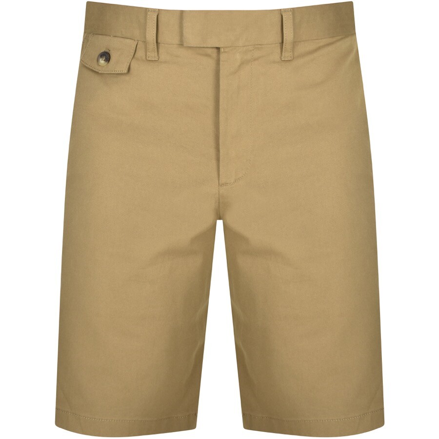 Shop Ted Baker Alscot Chino Slim Fit Shorts Brown