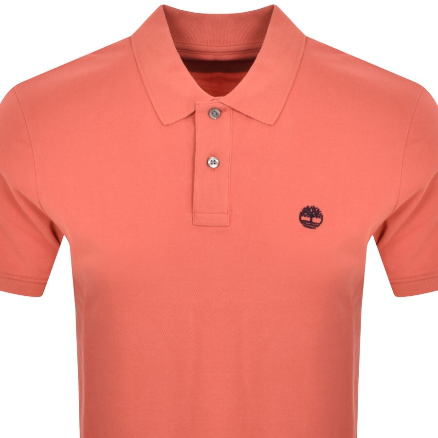 TIMBERLAND TIMBERLAND MILLERS RIVER POLO T SHIRT RED 