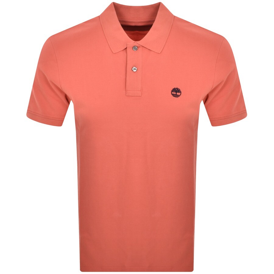 TIMBERLAND TIMBERLAND MILLERS RIVER POLO T SHIRT RED 