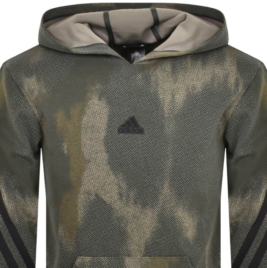 Shop Adidas Originals Adidas Sportswear Future Icons Hoodie Green