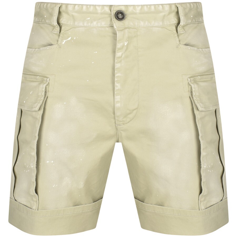 Shop Dsquared2 Marine Shorts Beige