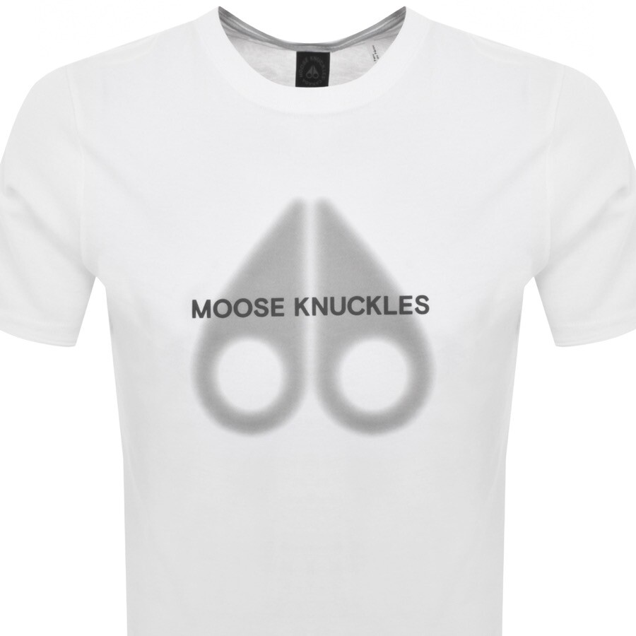 Shop Moose Knuckles Riverdale T Shirt White