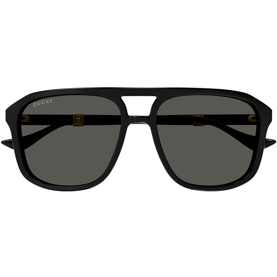 Shop Gucci Gg1494s Sunglasses Black