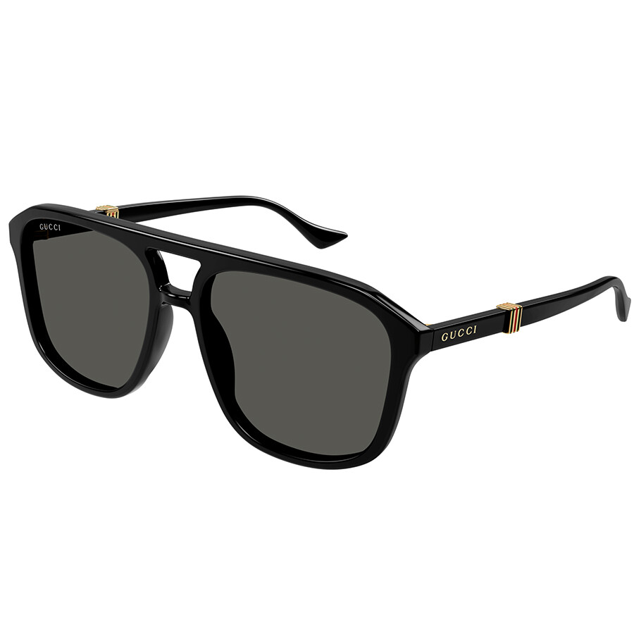 Shop Gucci Gg1494s Sunglasses Black