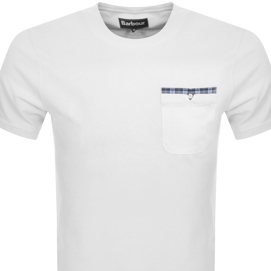 Shop Barbour Tayside T Shirt White