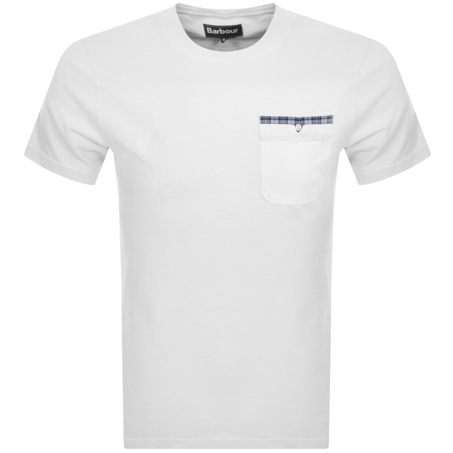 Shop Barbour Tayside T Shirt White