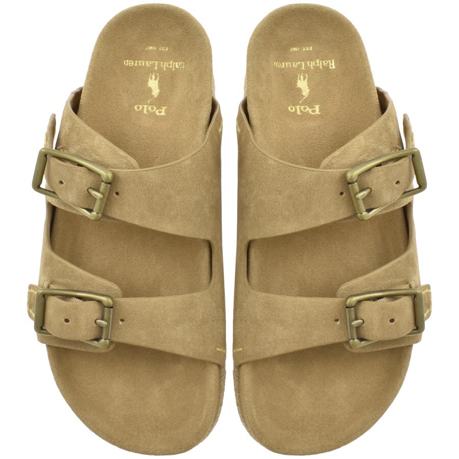 Shop Ralph Lauren Turbach Sandals Beige