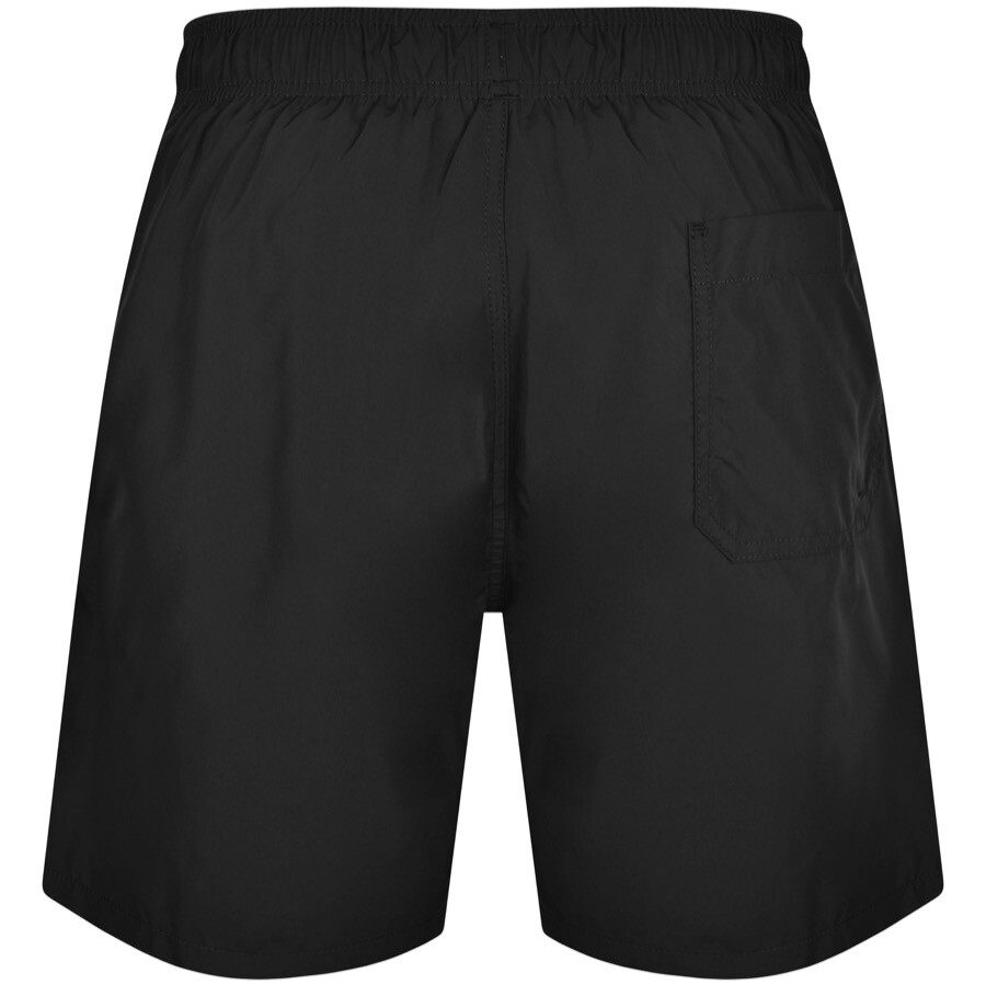 Shop Armani Exchange Logo Swim Shorts Black