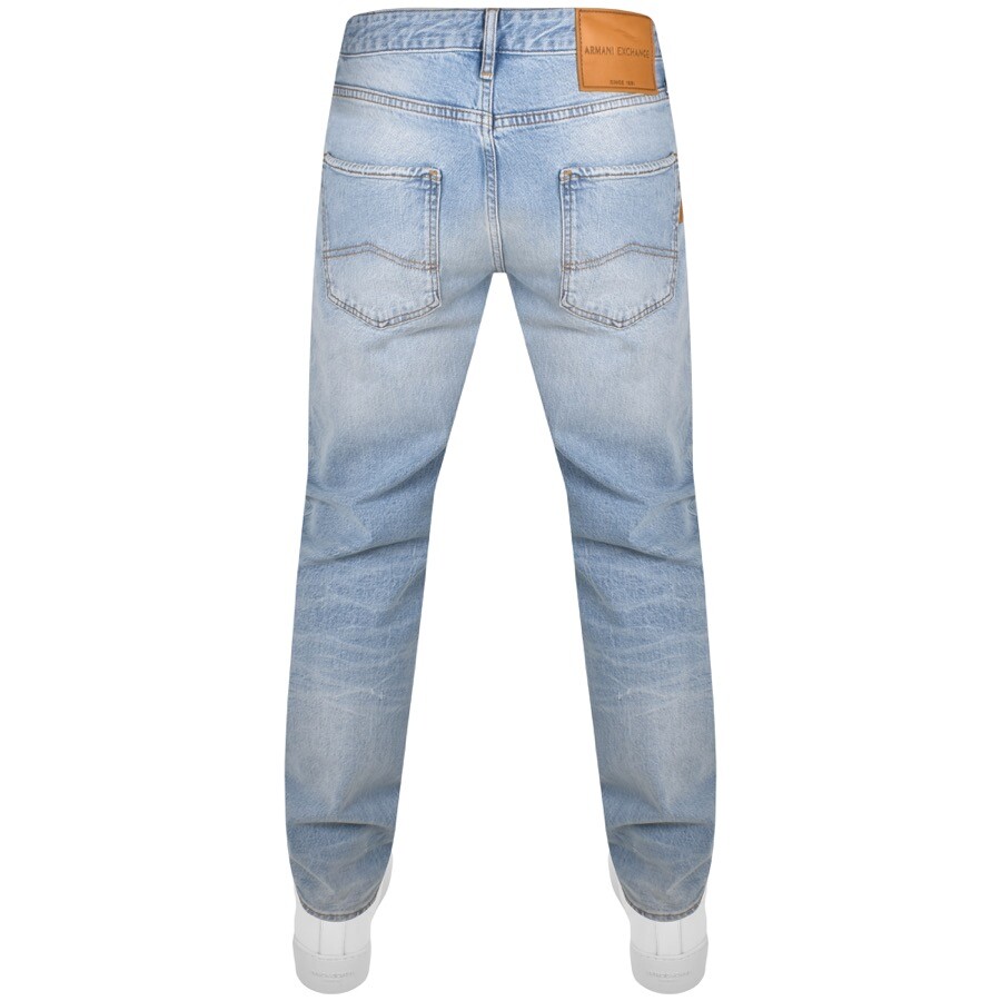 Shop Armani Exchange J13 Slim Fit Jeans Blue