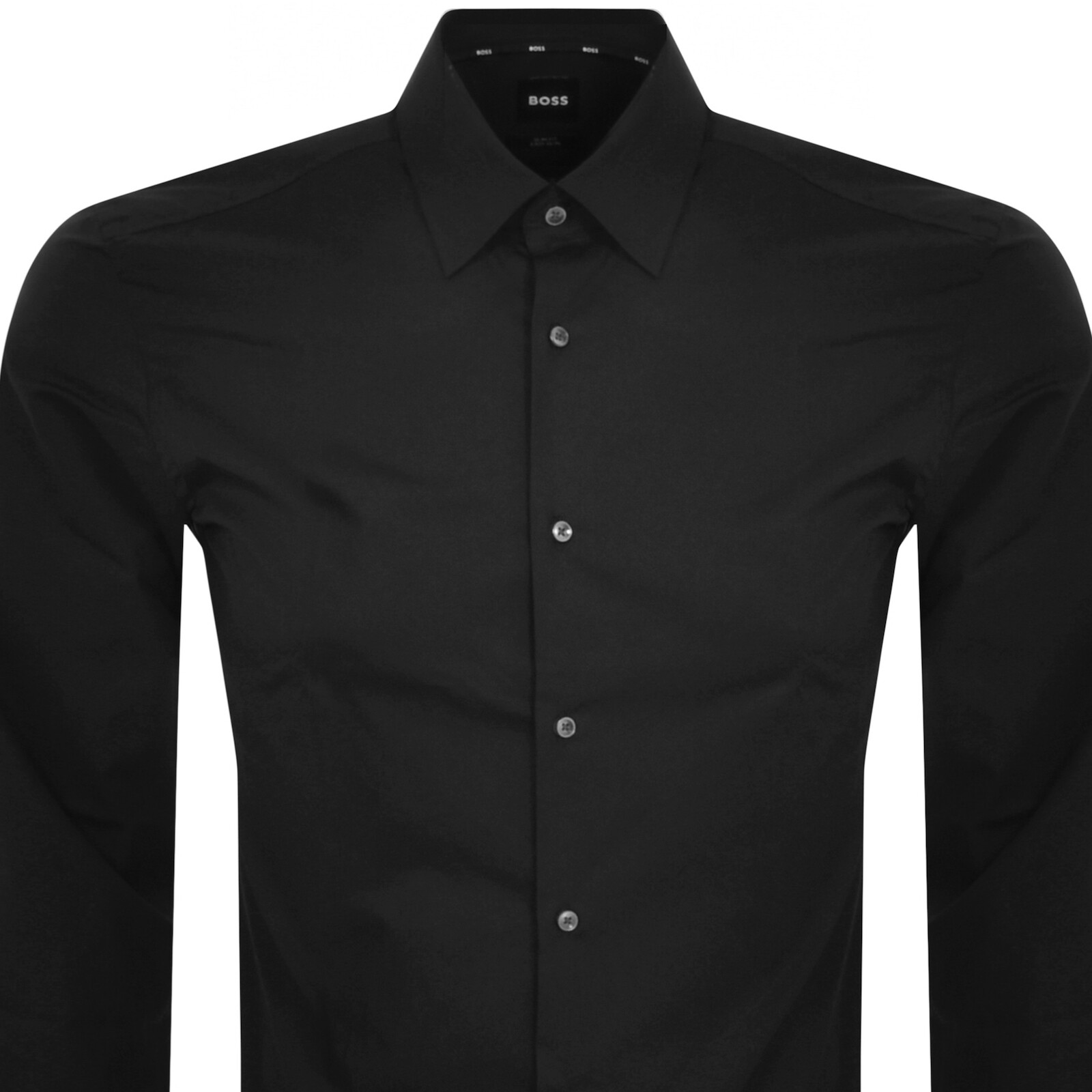 Shop Boss Business Boss H Joe Kent Long Sleeved Shirt Black