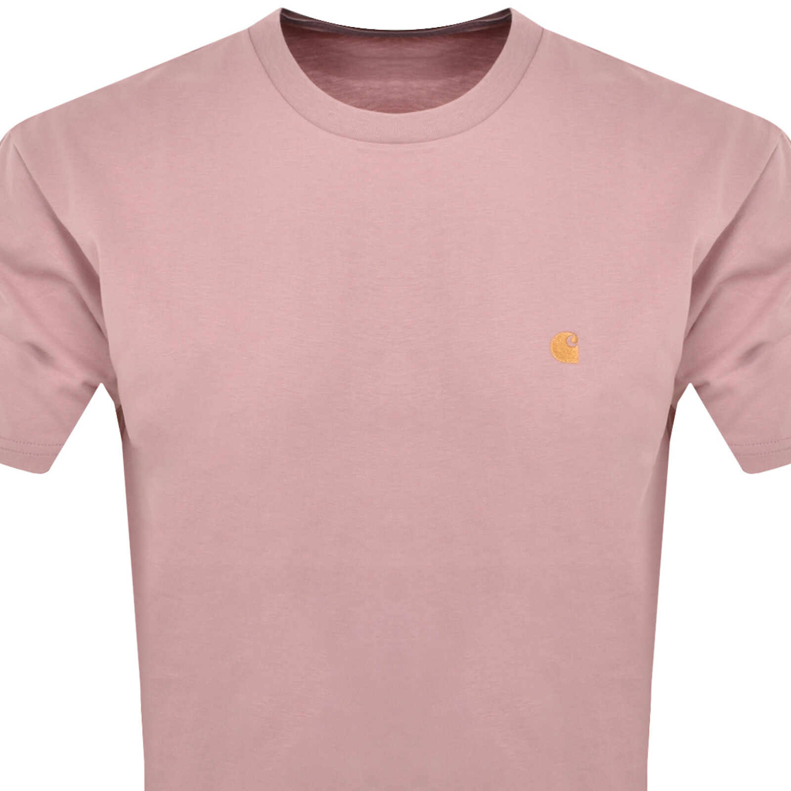 Shop Carhartt Wip Chase Short Sleeved T Shirt Pink