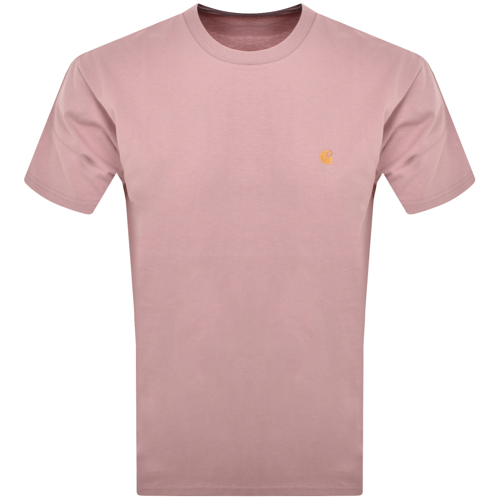 Shop Carhartt Wip Chase Short Sleeved T Shirt Pink