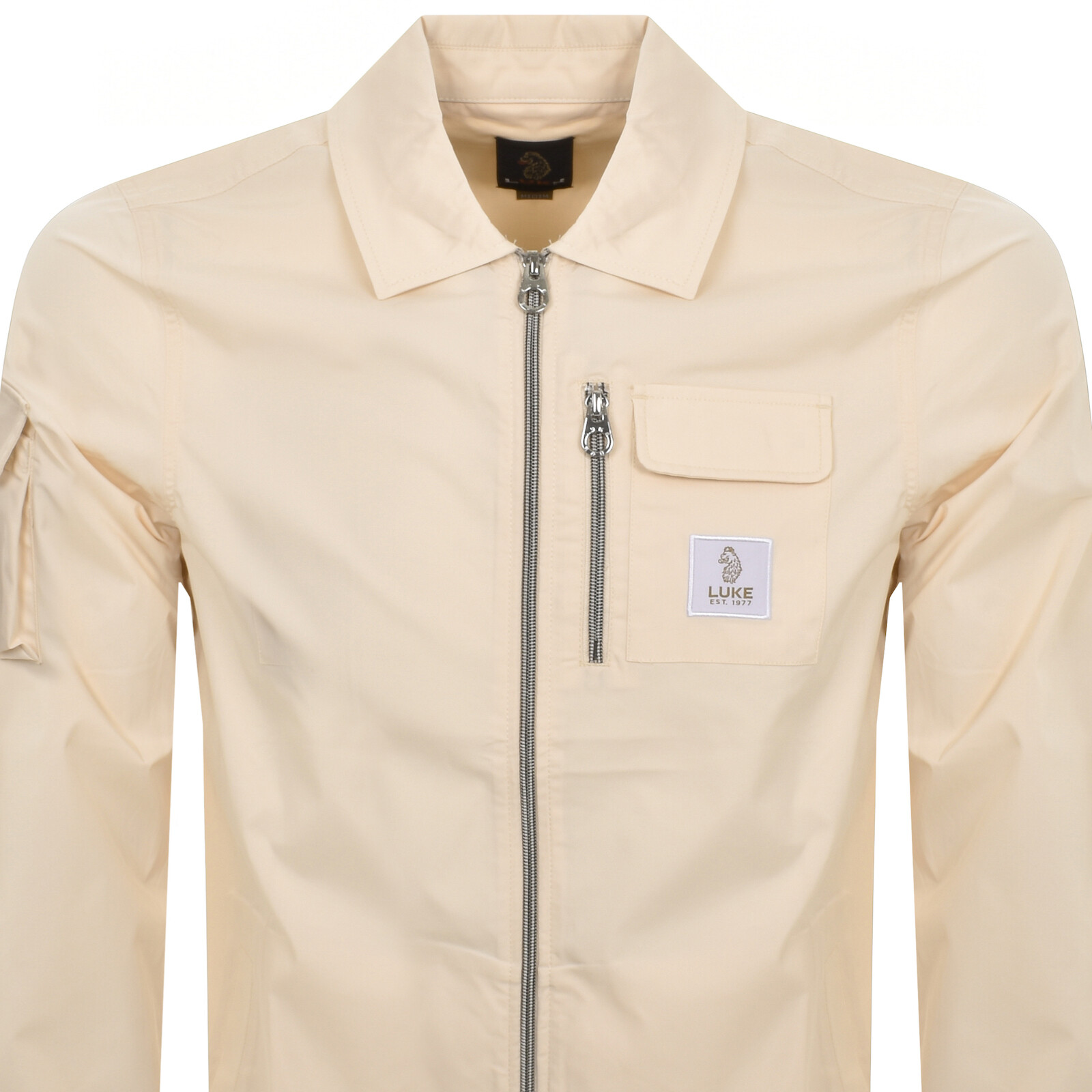 Shop Luke 1977 Vietnam Technical Jacket Cream