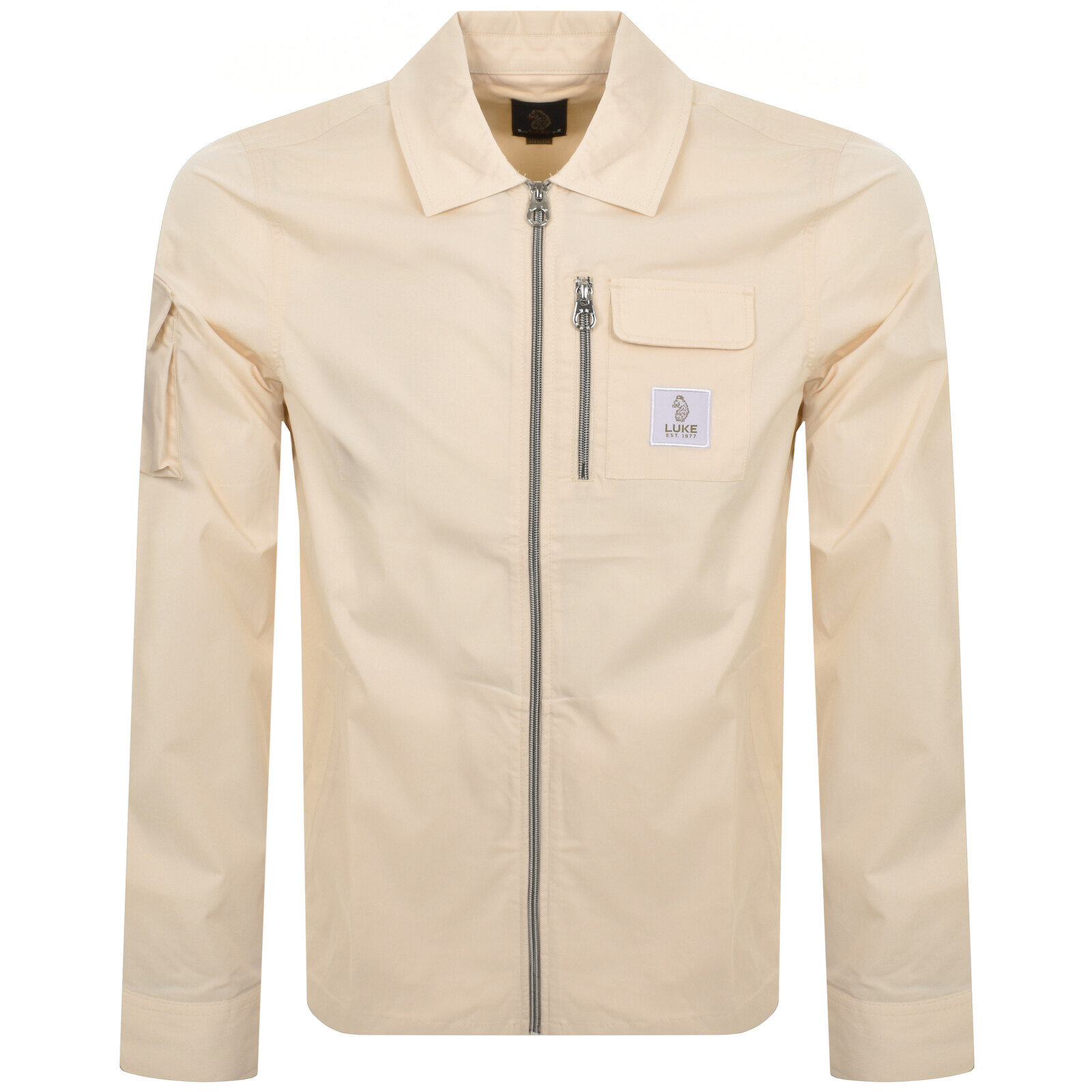 Shop Luke 1977 Vietnam Technical Jacket Cream