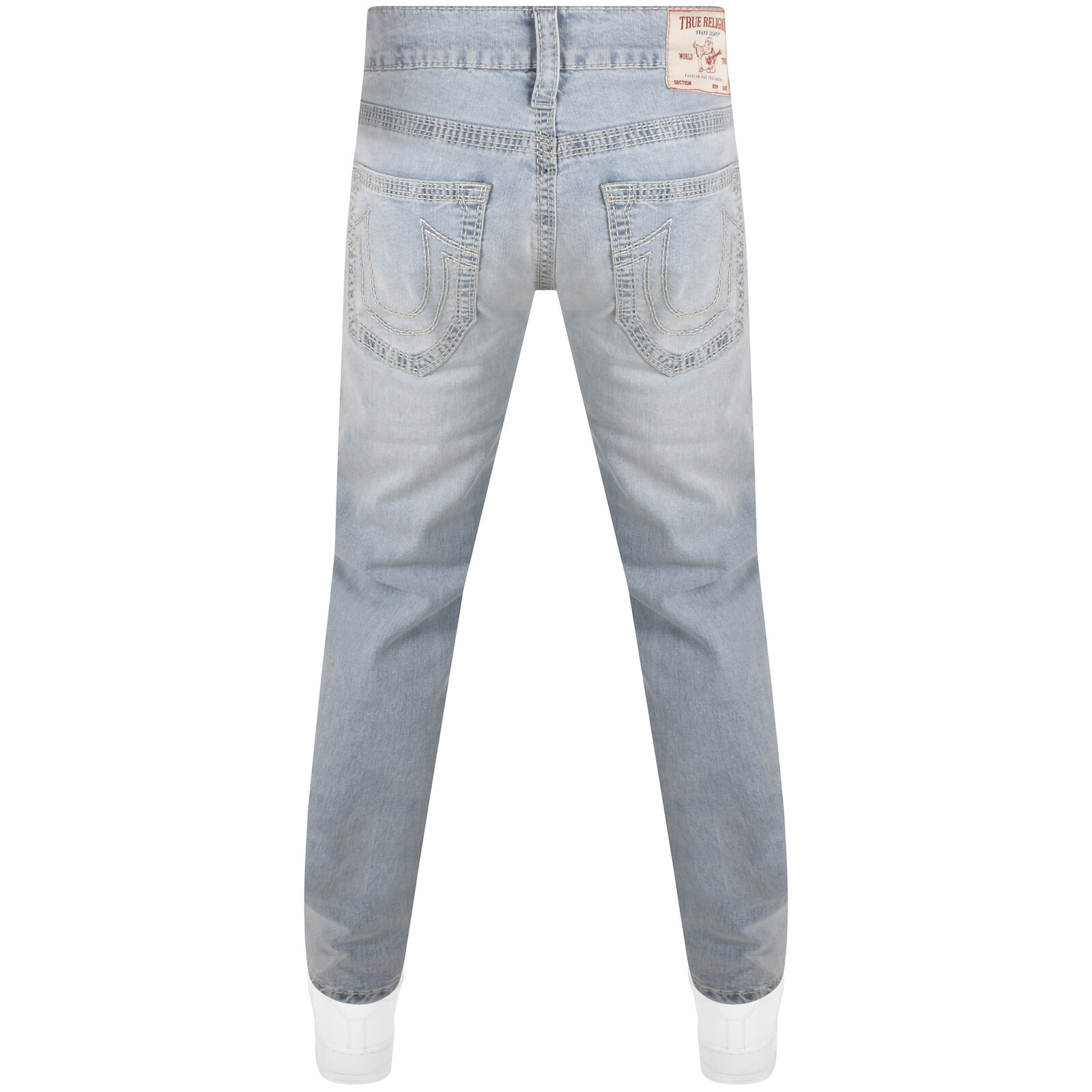 Shop True Religion Rocco Big Q T Jeans Blue