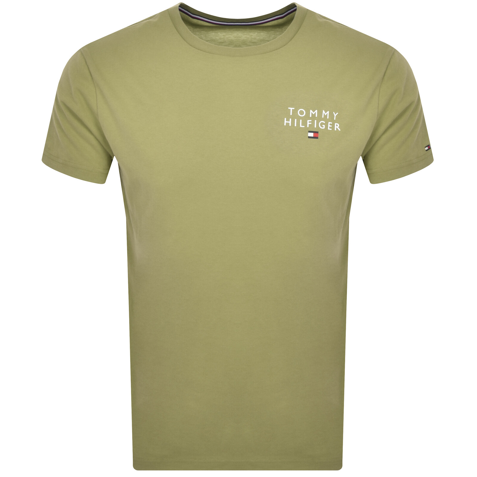 Tommy Hilfiger Logo T Shirt Green