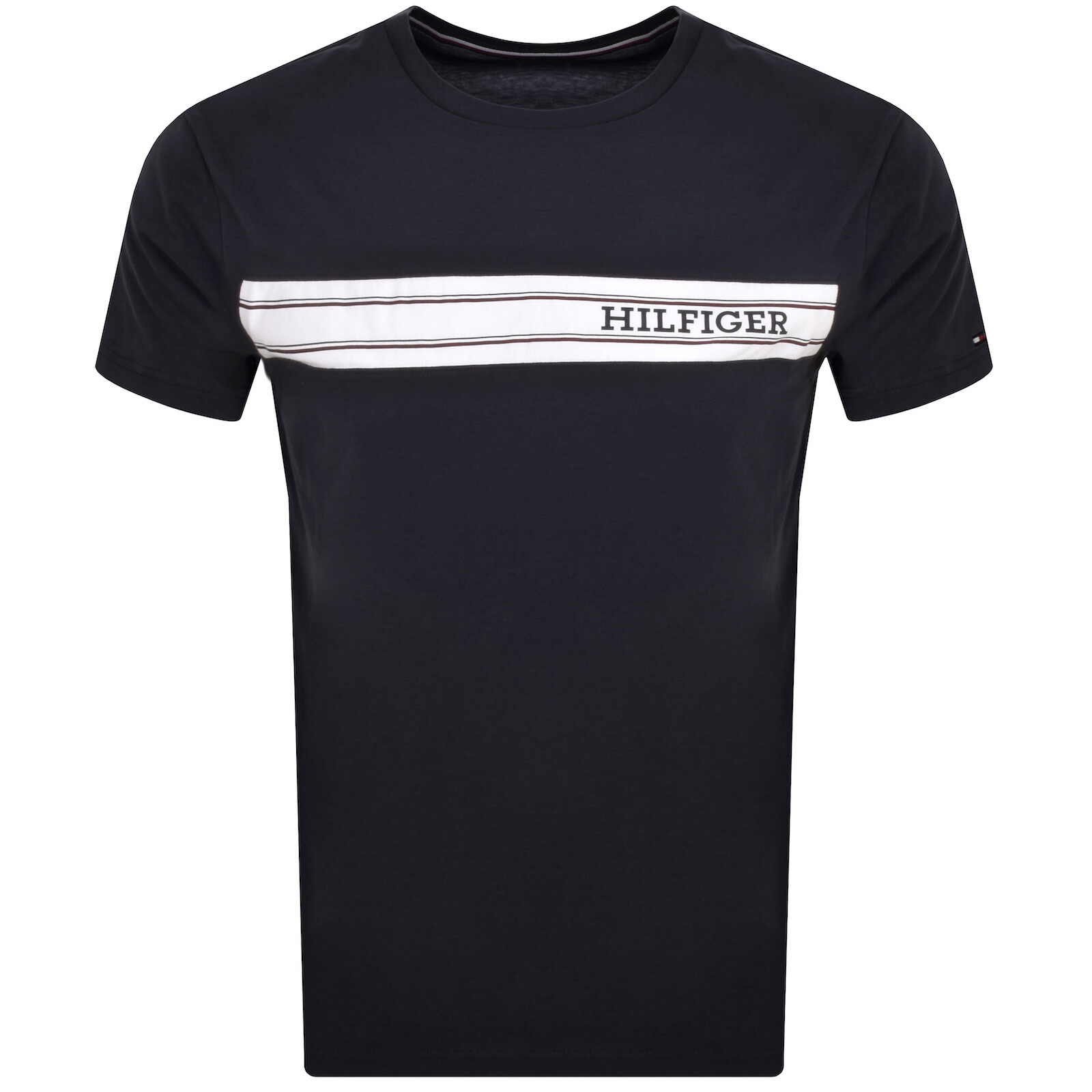 Shop Tommy Hilfiger Short Sleeve T Shirt Navy