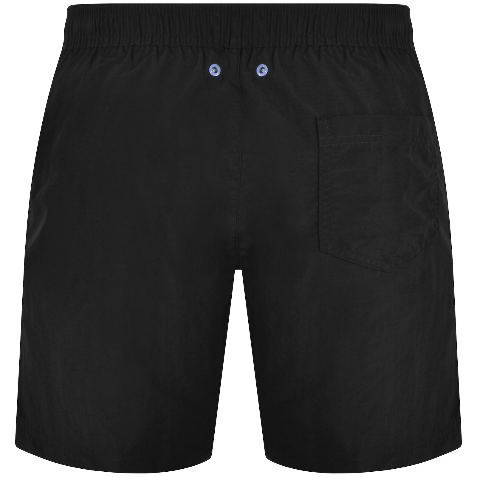 Shop Tommy Jeans Slim Swim Shorts Black