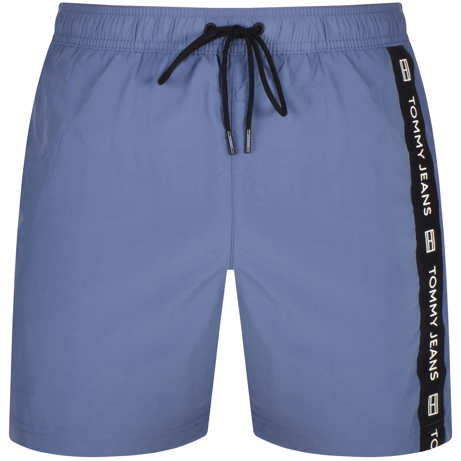 Shop Tommy Jeans Slim Swim Shorts Blue