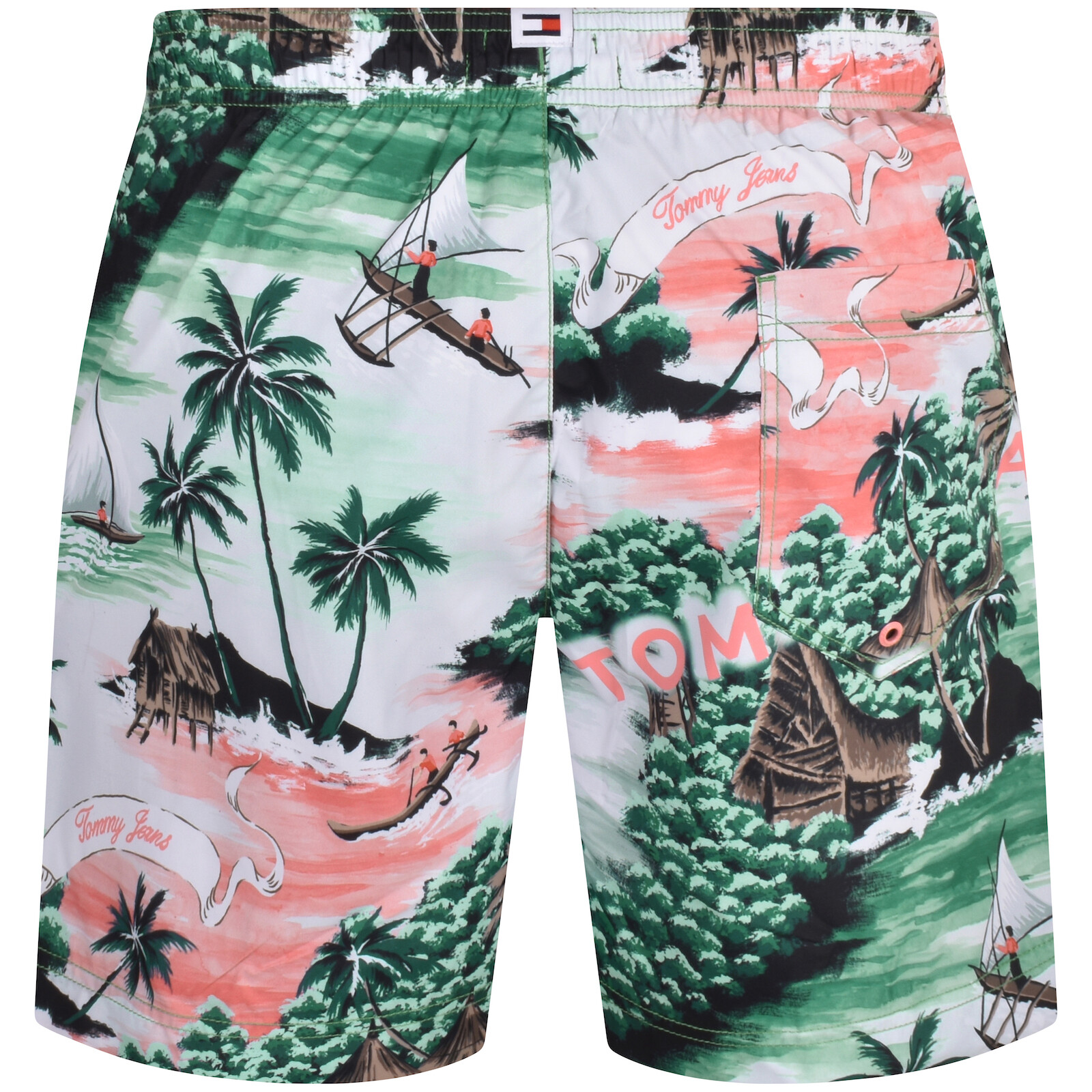 Shop Tommy Jeans Swim Shorts Green