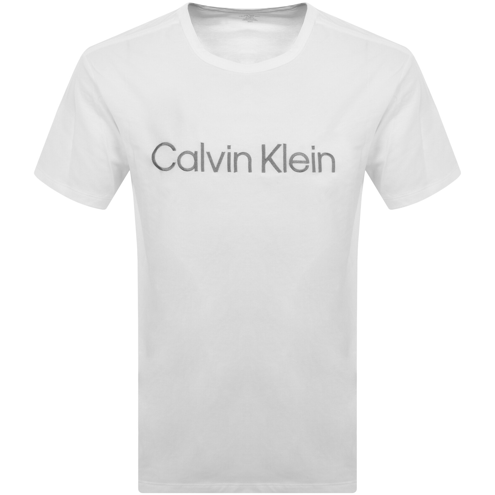 Calvin Klein Lounge Logo T Shirt White