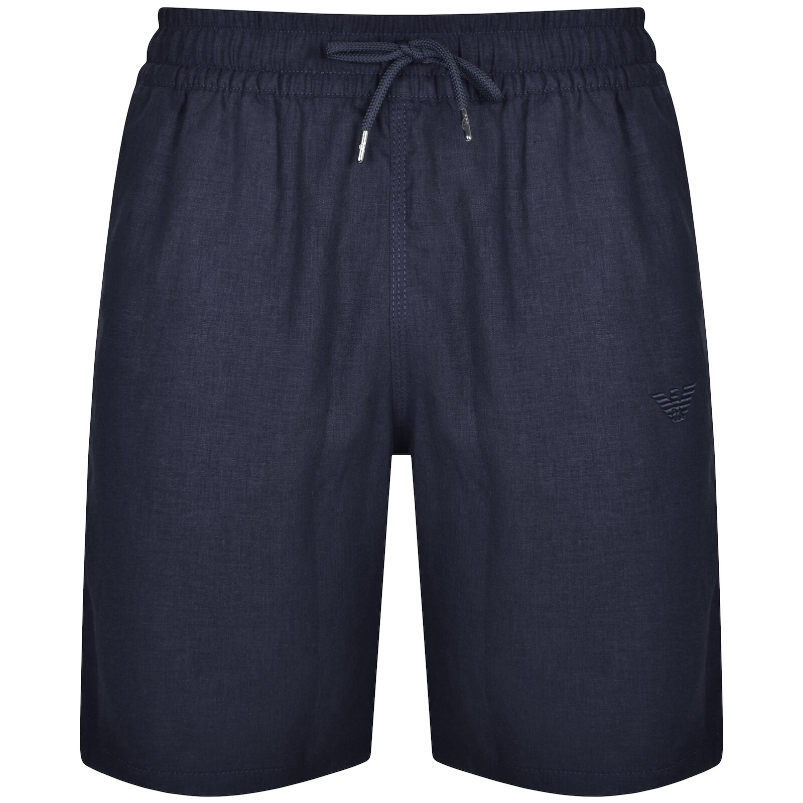 Shop Armani Collezioni Emporio Armani Bermuda Shorts Navy