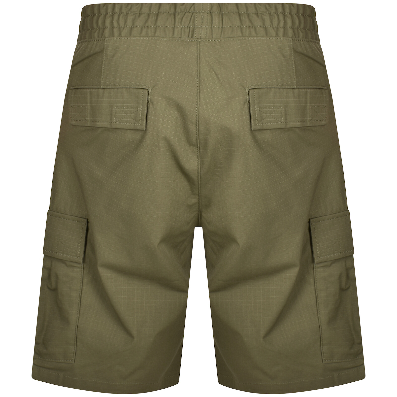 Shop Hugo Blue Giulio242 Shorts Khaki