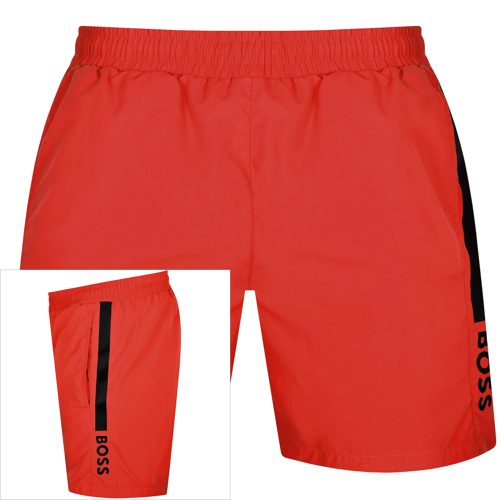 BOSS BUSINESS BOSS DOLPHIN SWIM SHORTS RED 