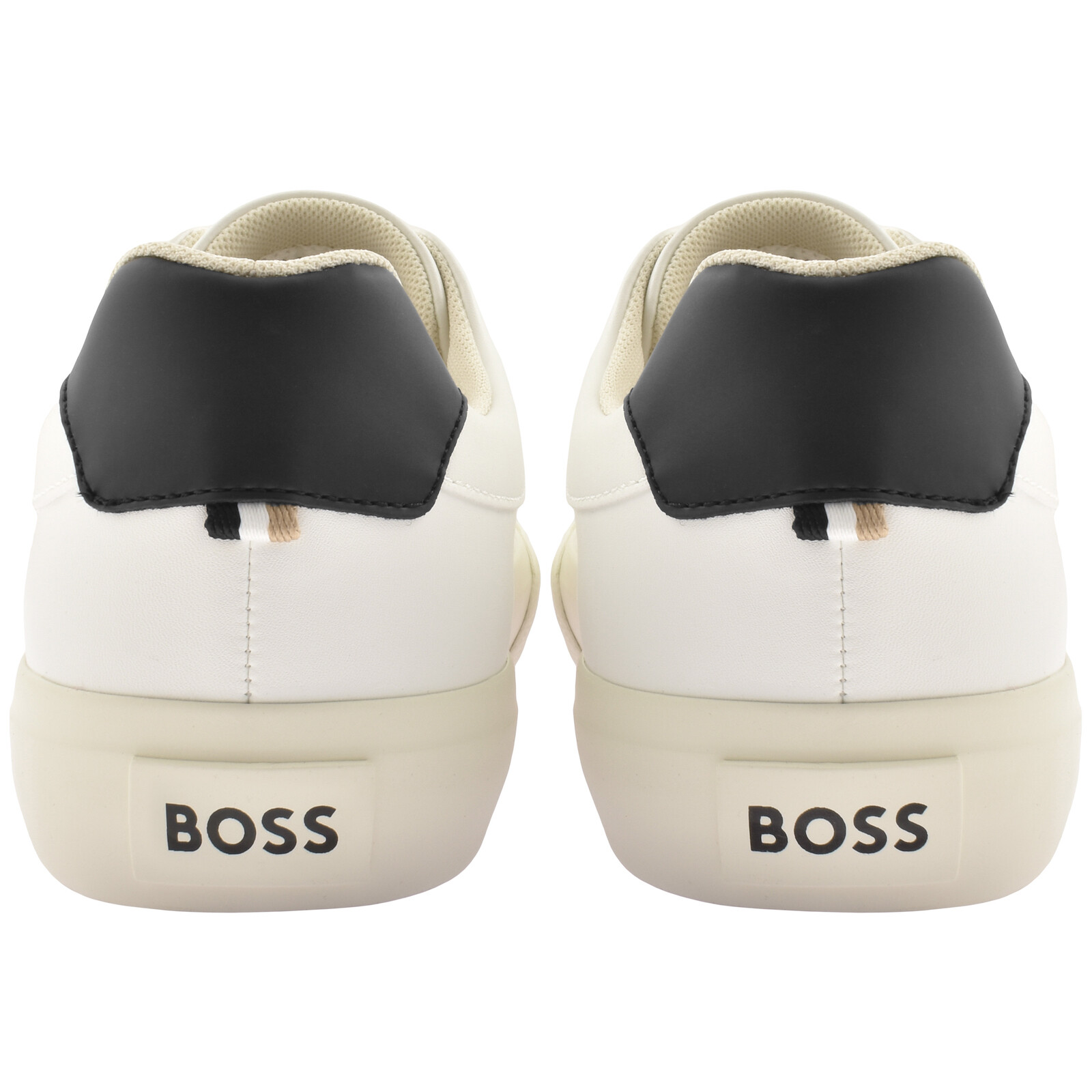 Shop Boss Business Boss Aiden Tennis Trainers White