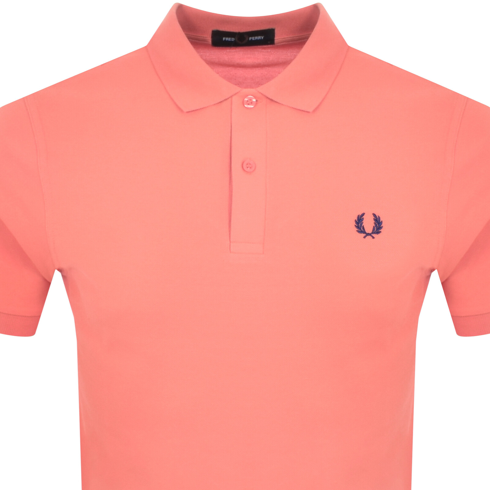 Shop Fred Perry Plain Polo T Shirt Pink