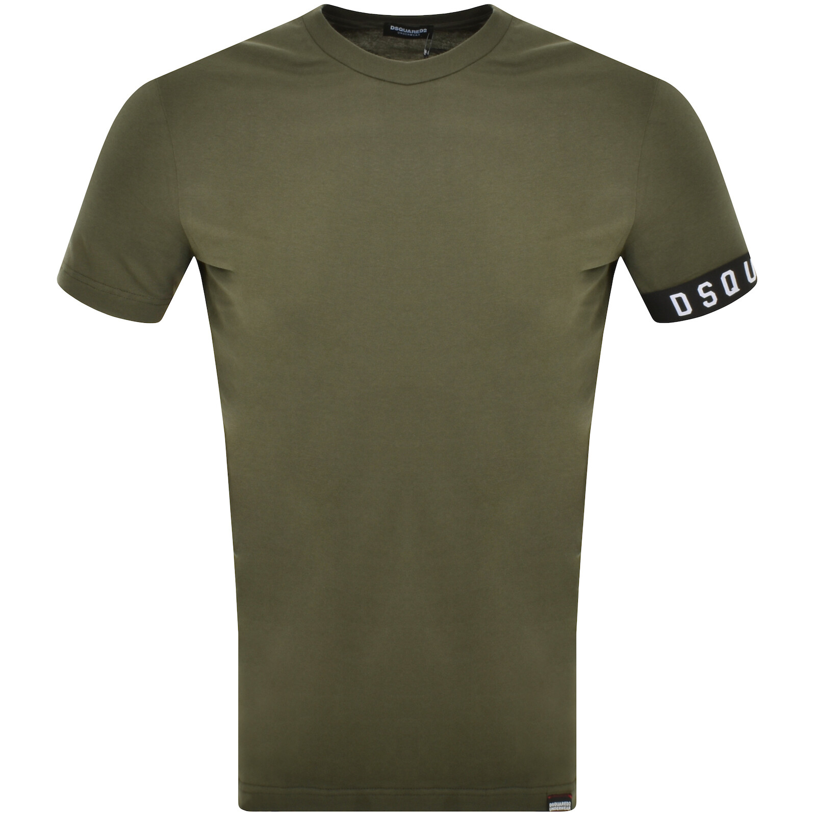 Shop Dsquared2 Lounge Band T Shirt Green