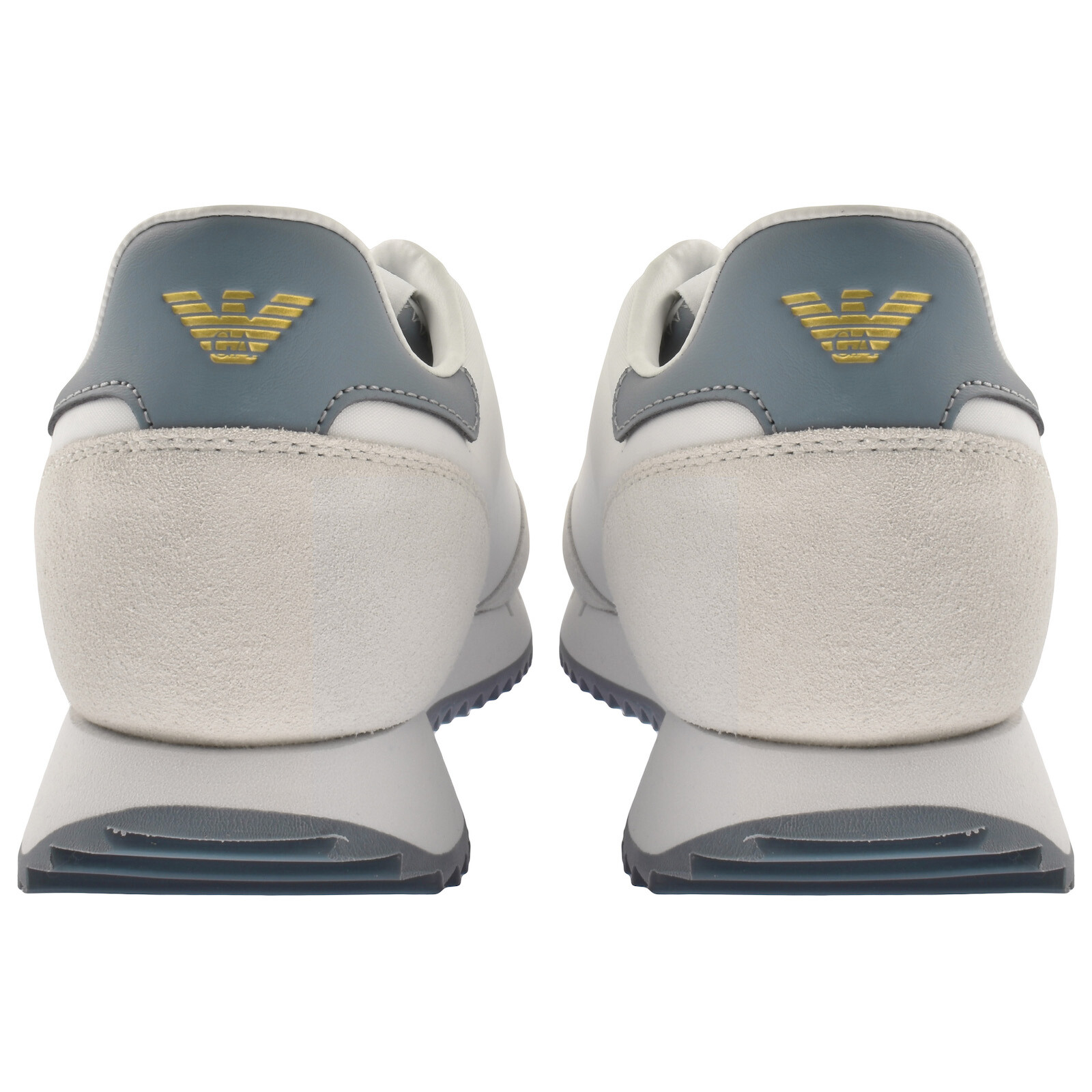 Ea7 Emporio Armani Logo Trainers White In White