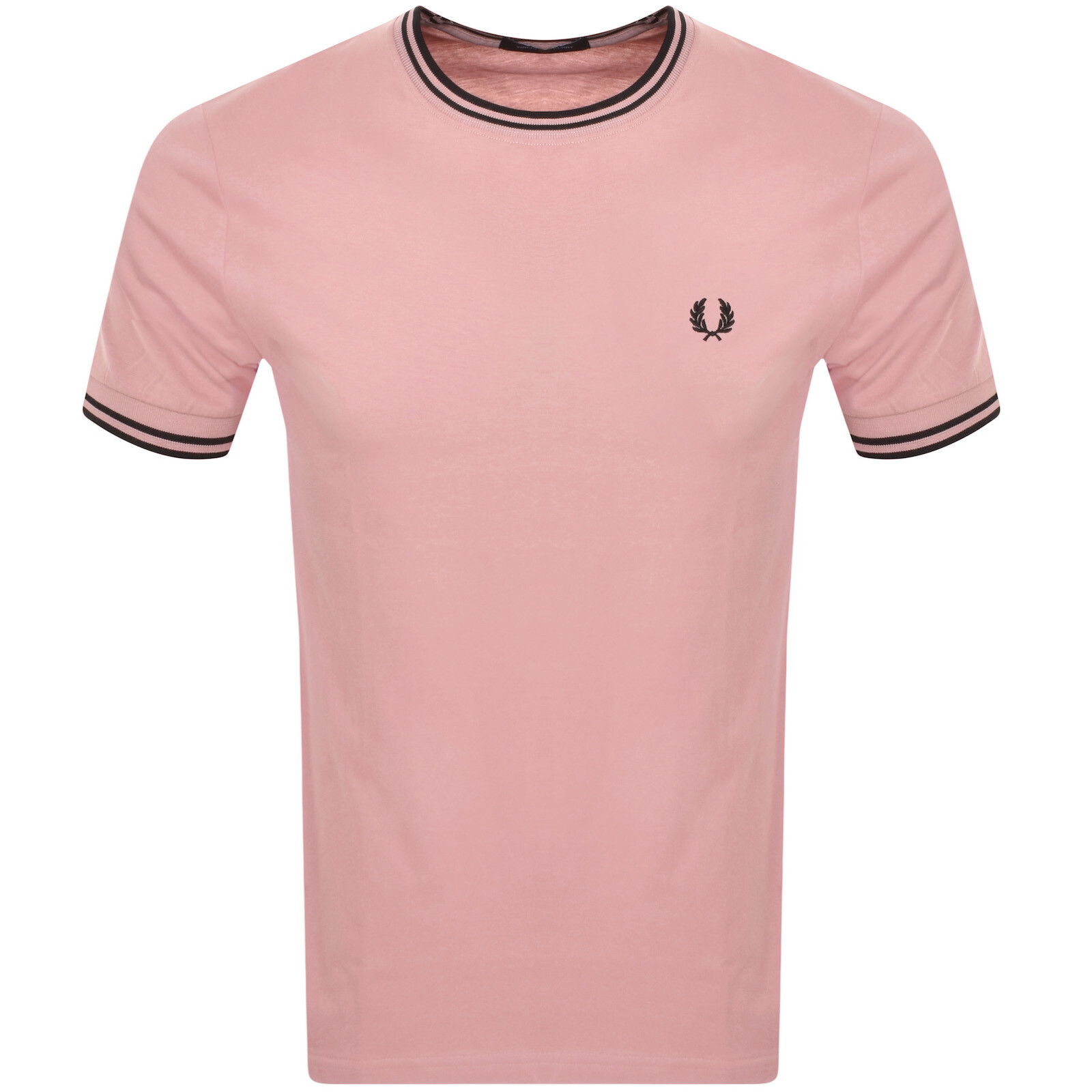 Shop Fred Perry Twin Tipped T Shirt Pink