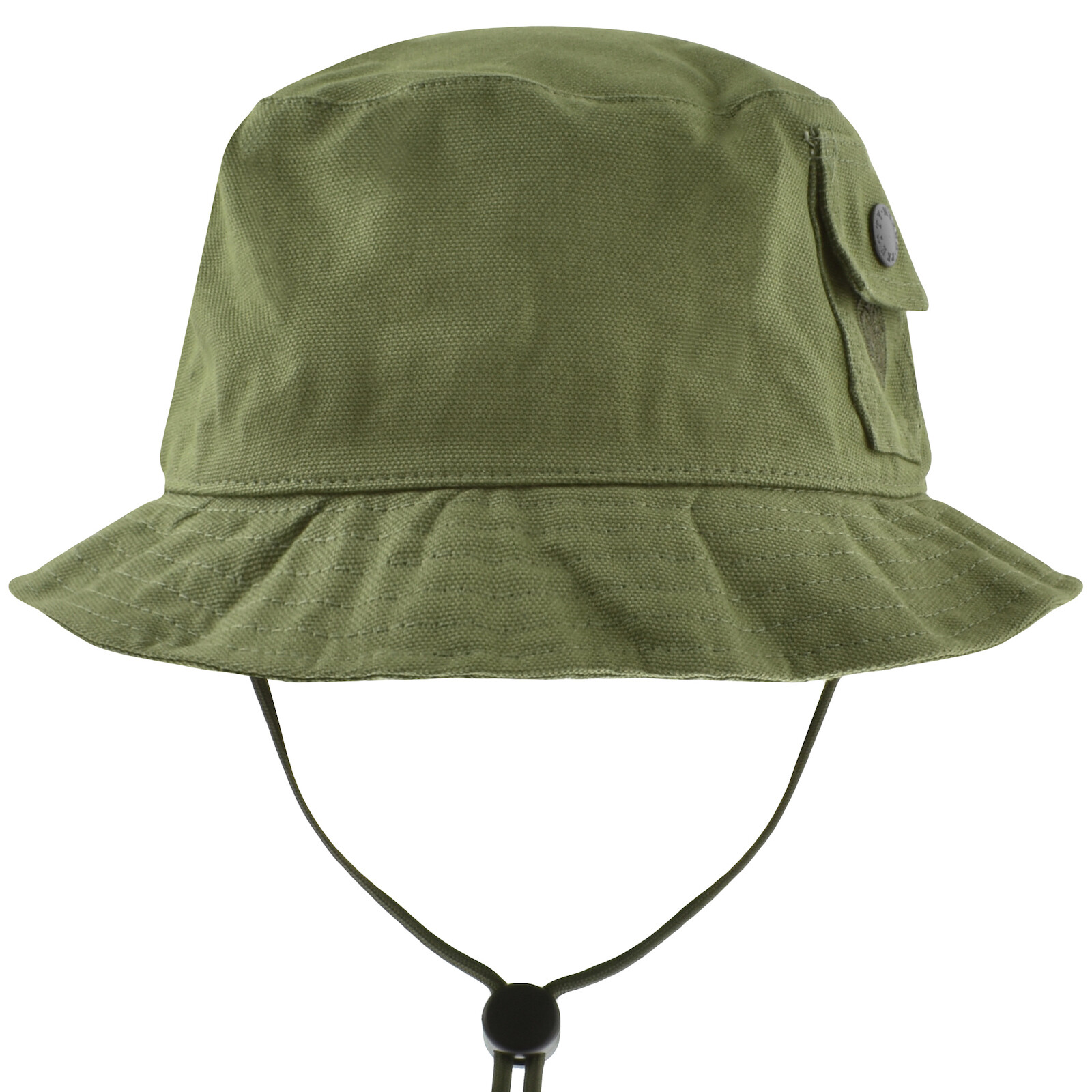 Shop Pretty Green Prestleigh Pocket Hat Khaki